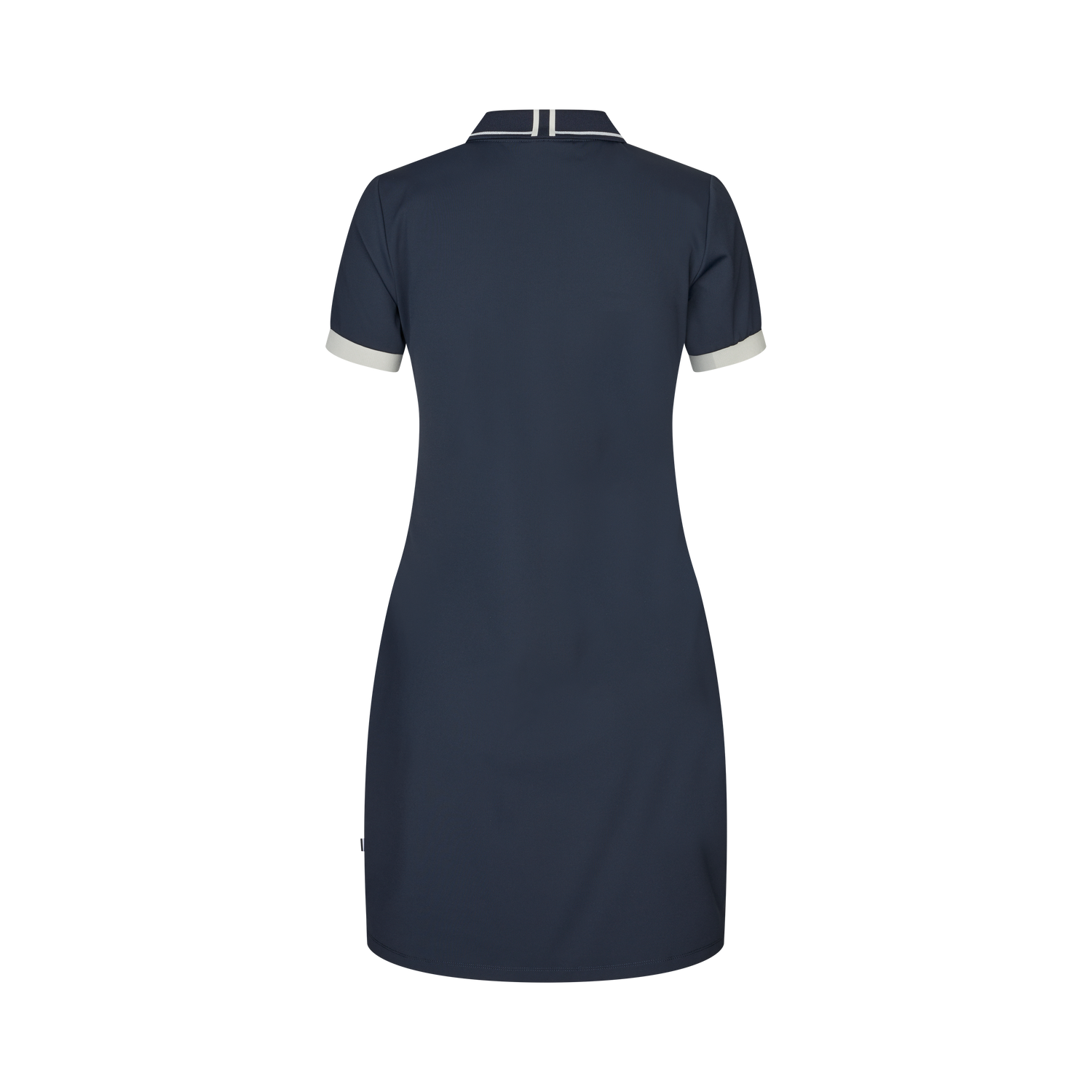 Feminine piqué dress for riders