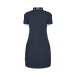 Feminine piqué dress for riders