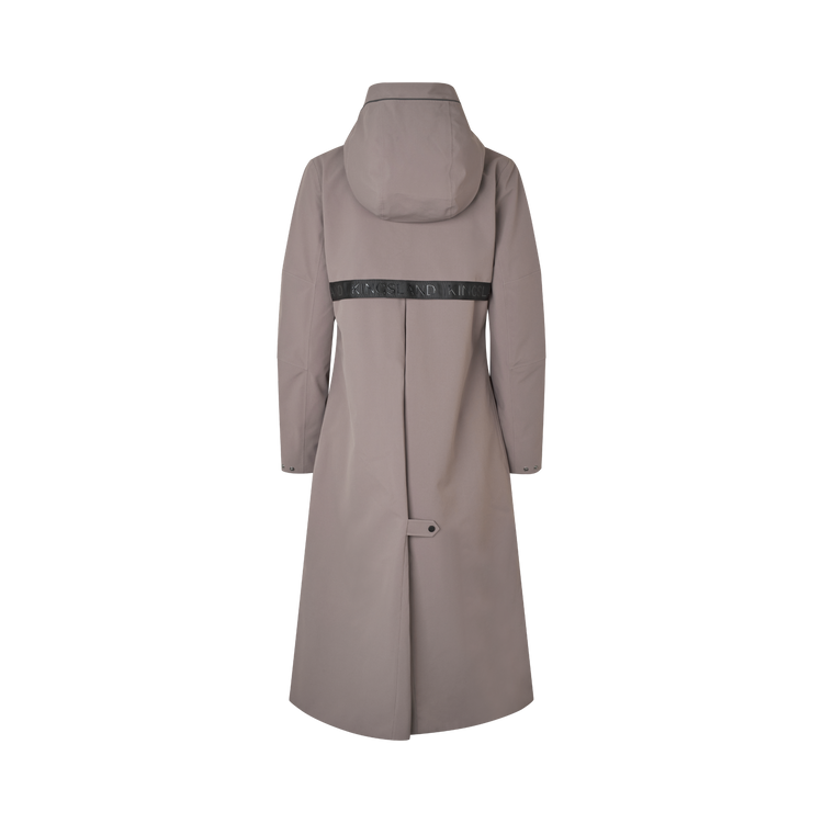 Weatherproof ladies jacket for stable and riding