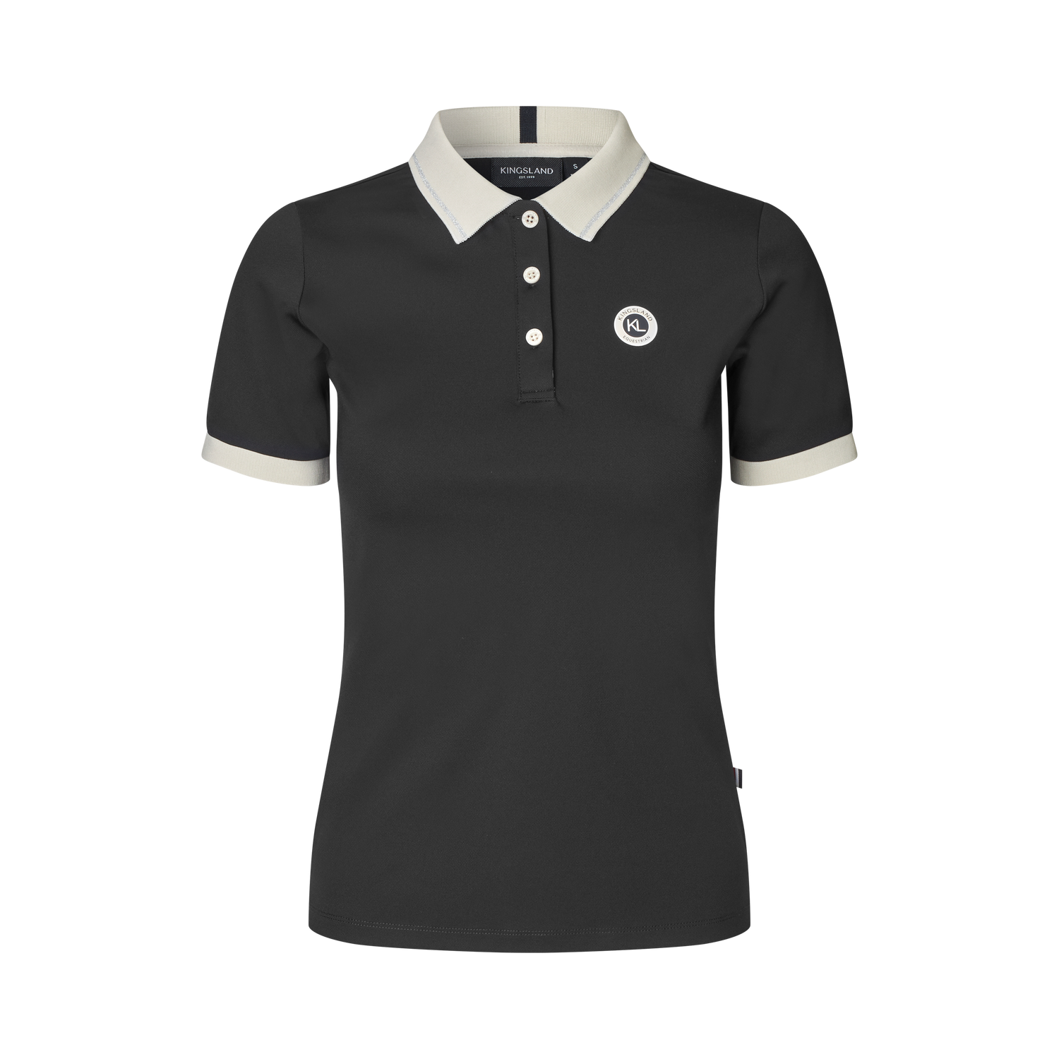 Technical polo shirt for equestrian sport