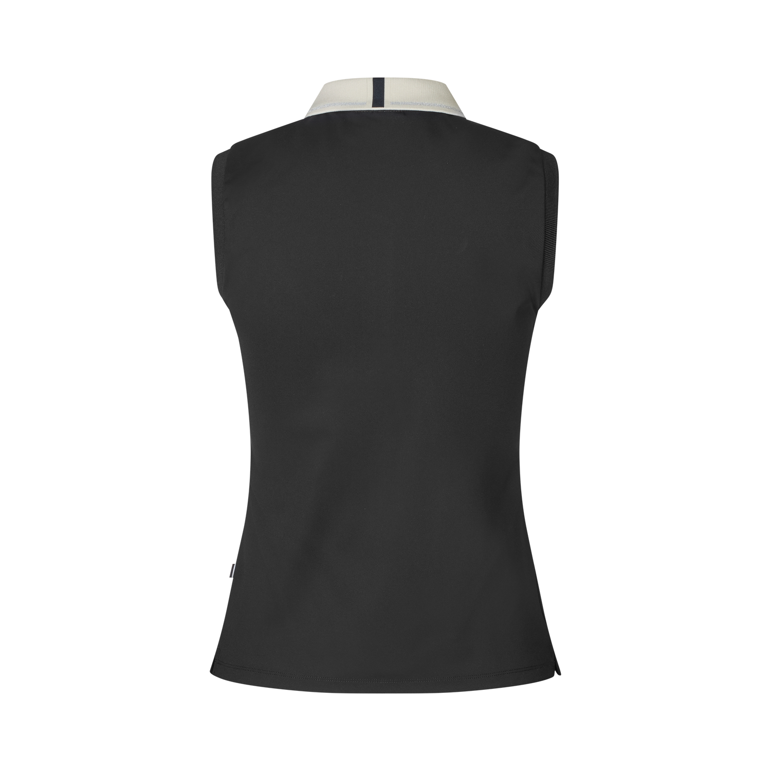 Rider wearing Kingsland Laura Sleeveless Polo