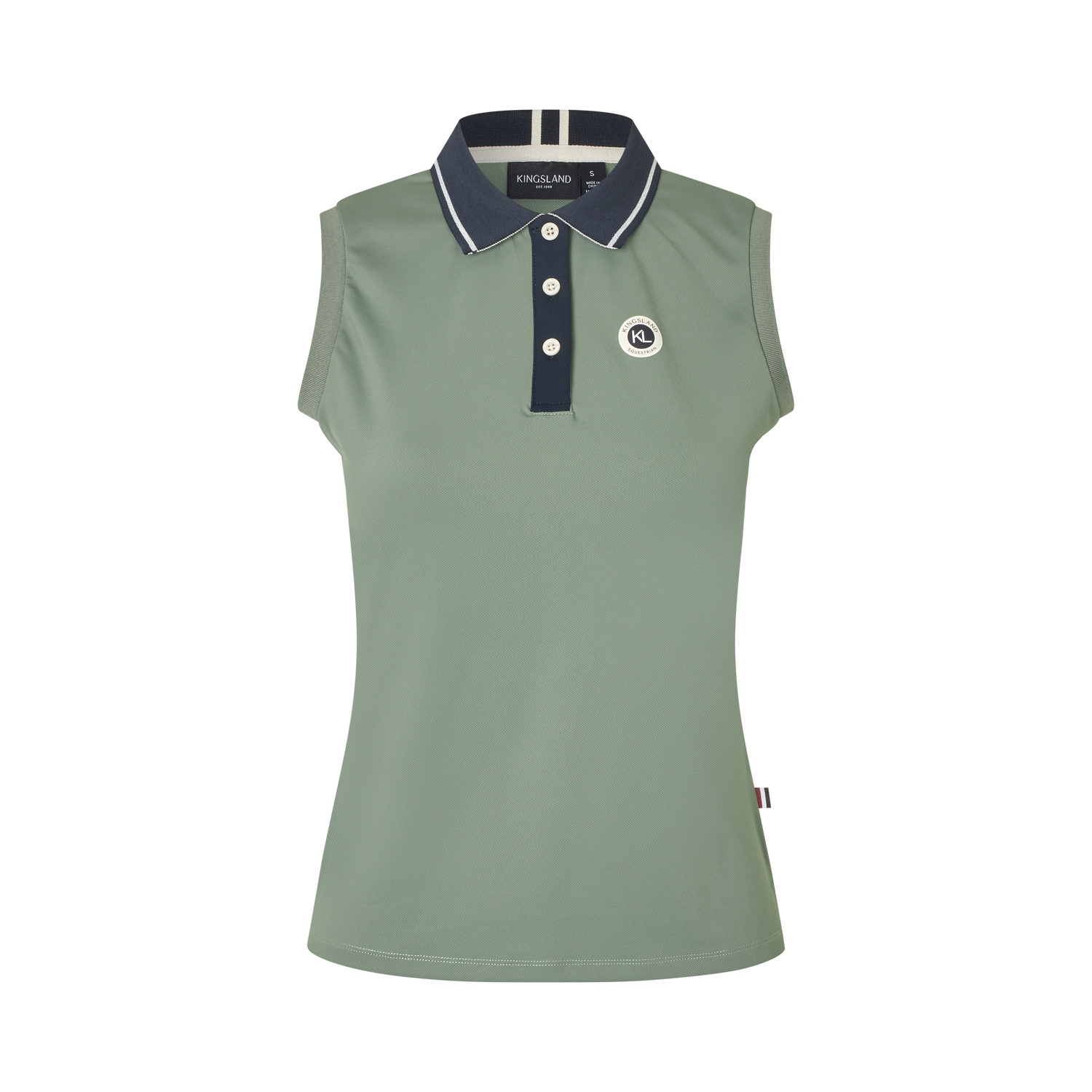 Technical polo top for equestrian sport