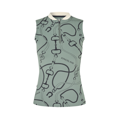 Breathable equestrian training top