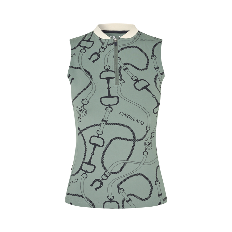 Breathable equestrian training top