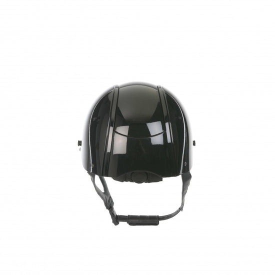 shiny riding helmet