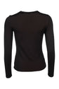 riding long-sleeve shirt dark brown