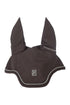 stylish horse fly bonnet dark brown