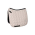 Stylish saddle pad with pearl decoration