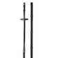 Dressage bridle with crystal browband