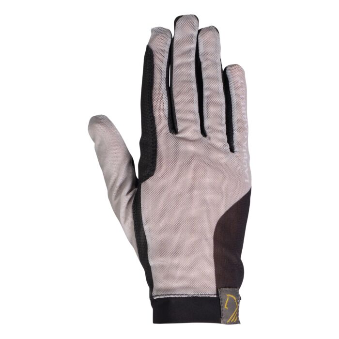 Breathable riding gloves with mesh