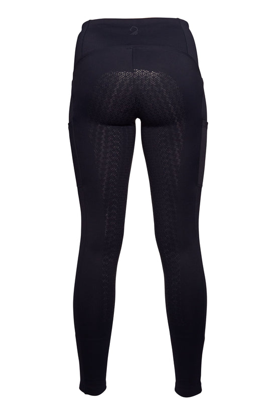 lauria garrelli riding leggings arezzo with silicone full seat blue 
