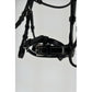 Leather bridle for ponies with refined competition-inspired detailing.