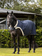 Water-resistant lunging rug for horses
