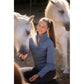 Lightly padded riding jacket for women for mild and cooler weather.