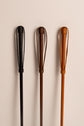 Lightweight jumping whip featuring a comfortable leather knob handle