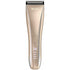 Lithium-ion grooming clipper with ergonomic construction