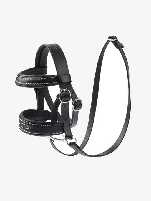 Black Lemieux toy pony bridle