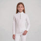 Long-sleeve competition shirt for young equestrian riders