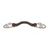Loose ring gag bit for horses that become heavy or unresponsive