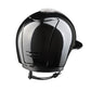 Black KEP riding helmet with Swarovski front insert