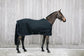 Multifunctional horse cooler rug for transport, cooling, flies and layering.