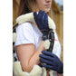 Non-slip riding gloves for women with a grippy palm.