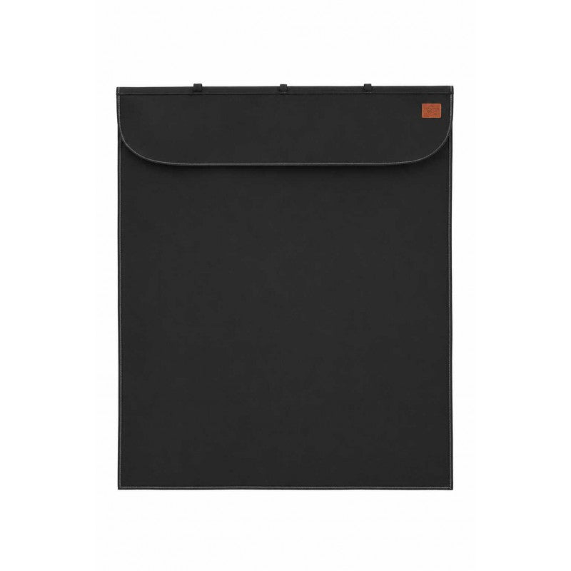 Waterproof stable curtain with removable flap