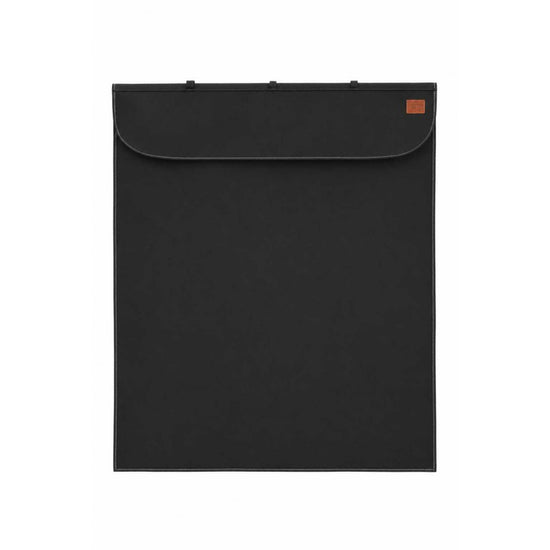 Waterproof stable curtain with removable flap