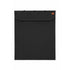 Waterproof stable curtain with removable flap