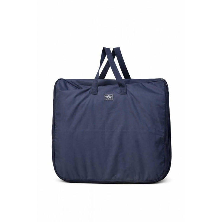 Paddock saddle pad organizer with mesh ventilation