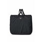 Spacious saddle pad carrier with zipper closure