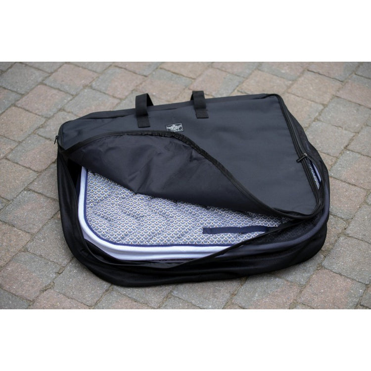Paddock saddle pad transport bag
