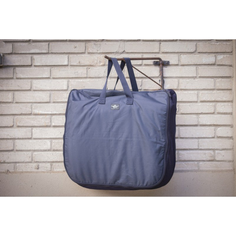 Premium saddle pad bag with breathable mesh panels