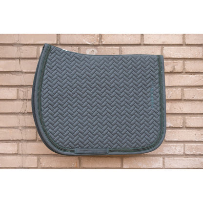 Rhinestone trimmed saddle pad