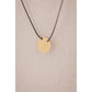 Penelope Adelya pendant necklace with a small round horse logo detail.