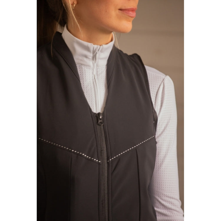 Penelope airbag safety vest designed to provide additional rider protection.