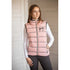 sleeveless padded riding jacket