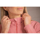 elegant riding jacket antique pink