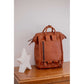 Penelope Backpack Leather City MM crafted from full-grain cowhide leather