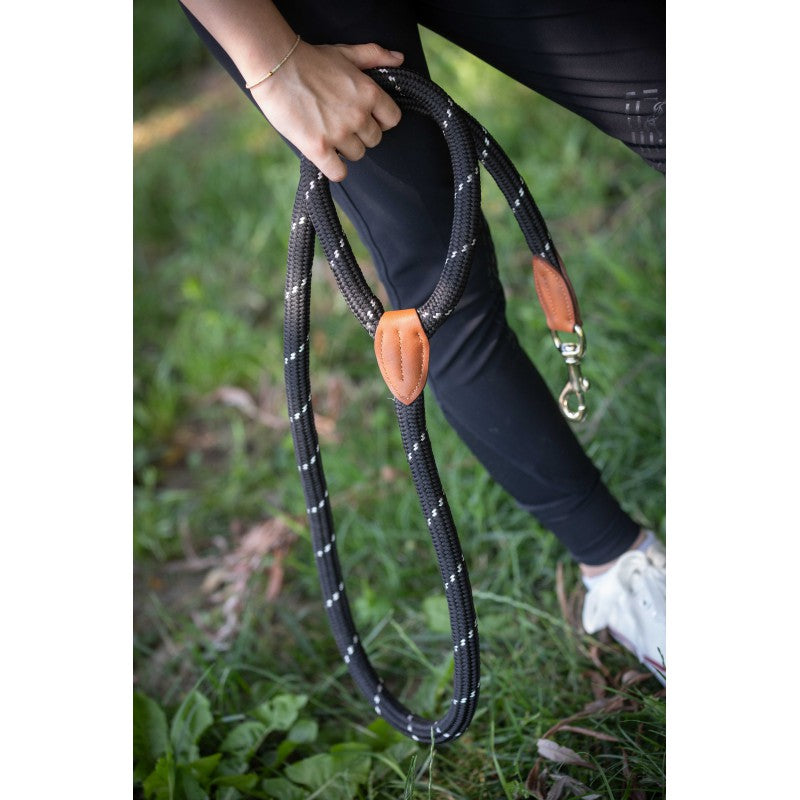 Penelope Billie Dog Leash with a durable halter rope inspired design and practical handle.