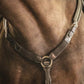 Penelope Martin Collar combining a horse breastplate and martingale.