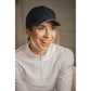 Penelope Mesh Cap with breathable back panels and elegant PL initials on the front.