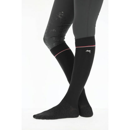 Penelope breathable riding socks for comfortable wear in riding boots.