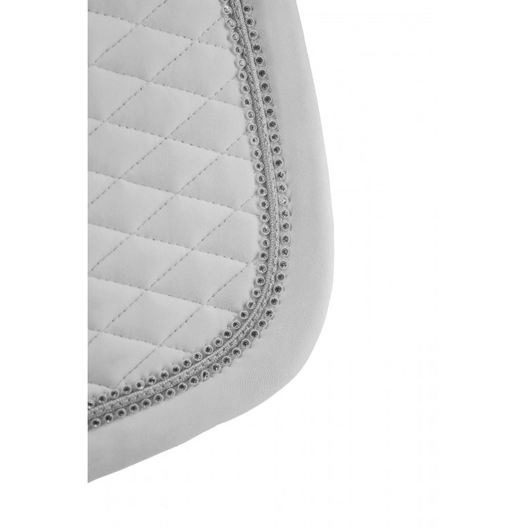 dressage saddle pad calisson white