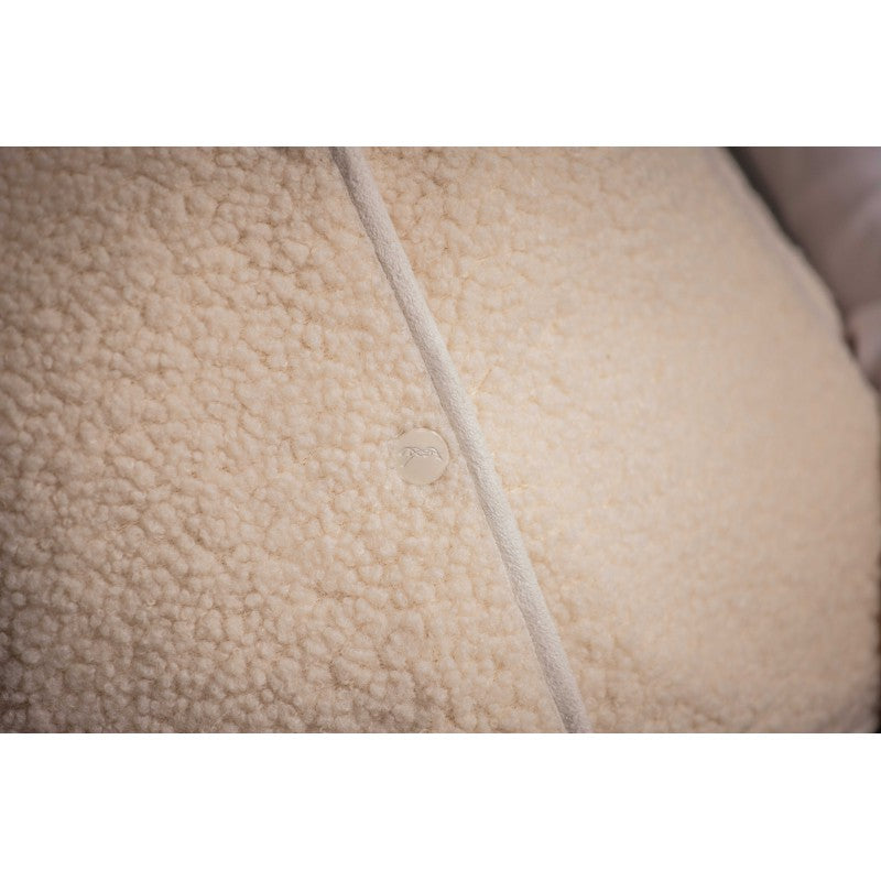 Penelope Charline fleece riding vest with button fastening