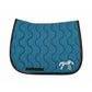 Penelope Classique jumping saddle pad with shaped spine line