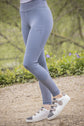 Penelope Delphe full grip riding tights with lightweight stretchy fabric for comfortable riding.