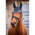 Penelope ear bonnet with logo on the ear