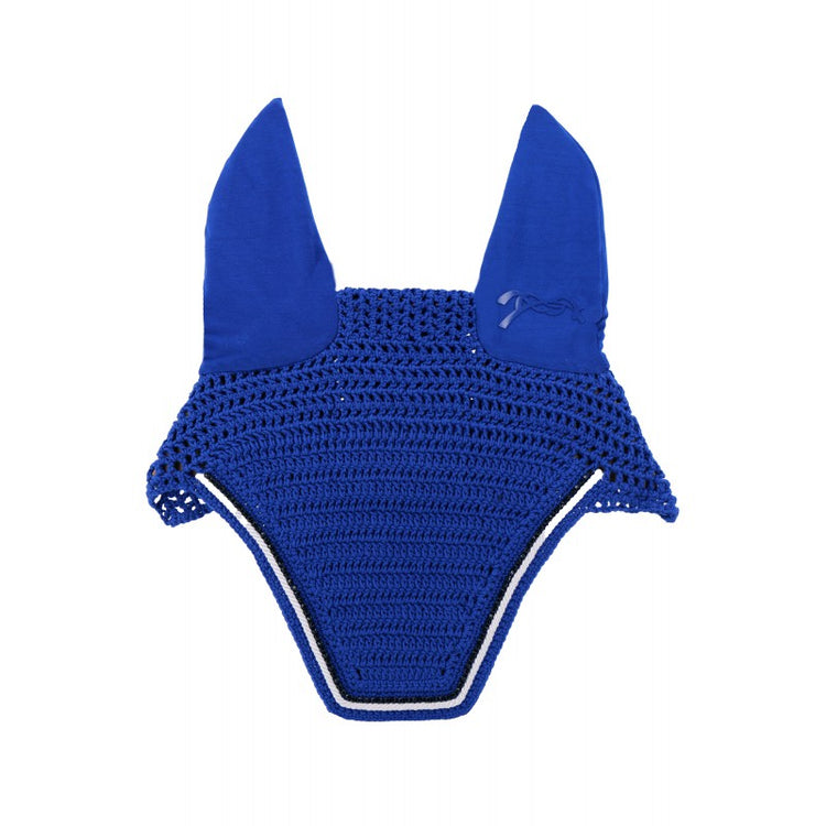 Anatomical fly veil for sensitive horses