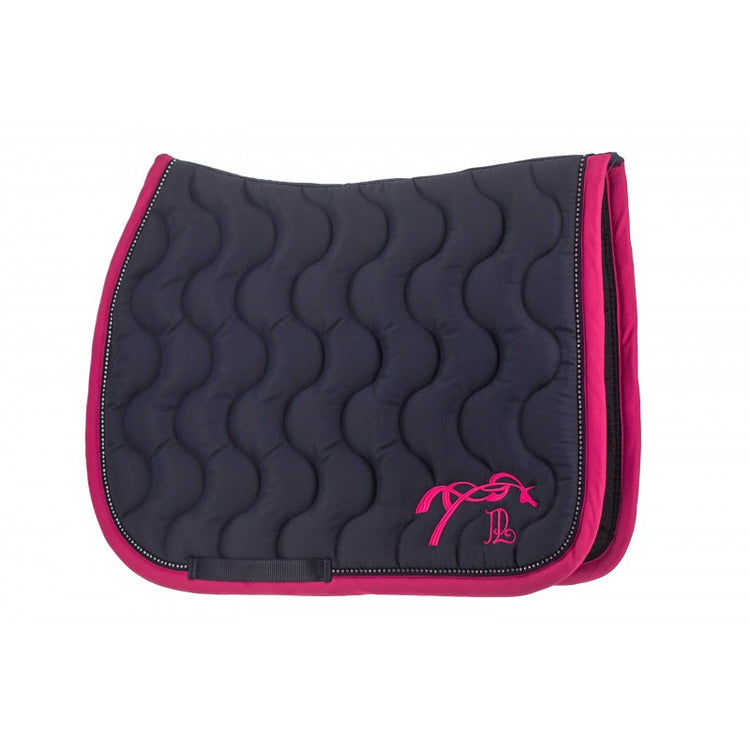 Penelope Diamant saddle pad with breathable honeycomb lining designed to wick away sweat